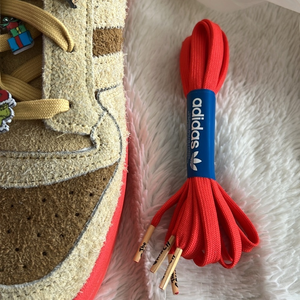 Adidas Forum Low CL the Grinch in Oat size 12.5 Men’s - Picture 11 of 16